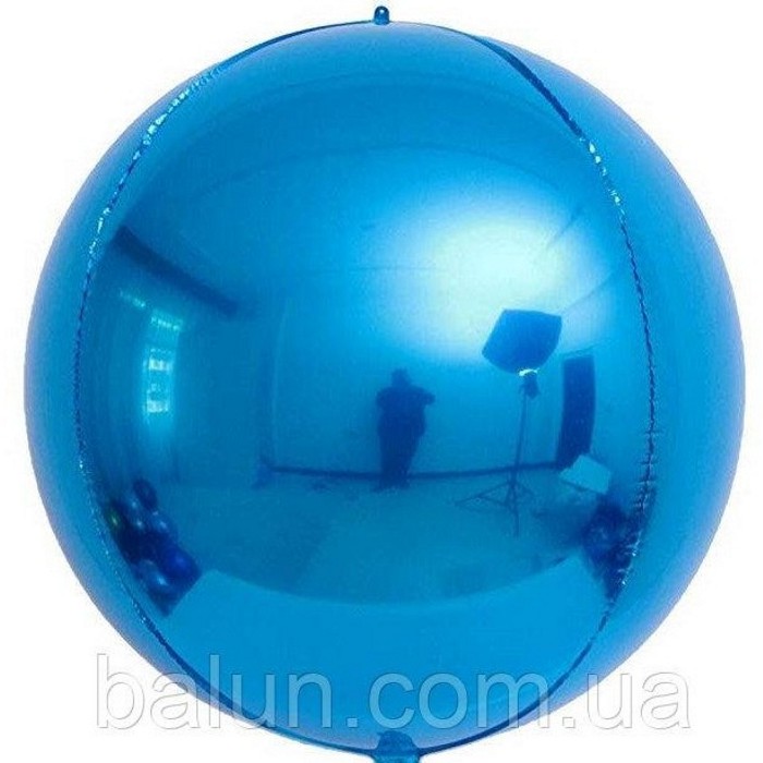 4D Сфера 22" синяя