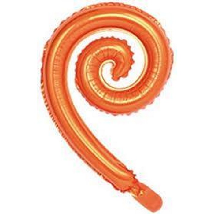Спираль 43*30 см оранжевая