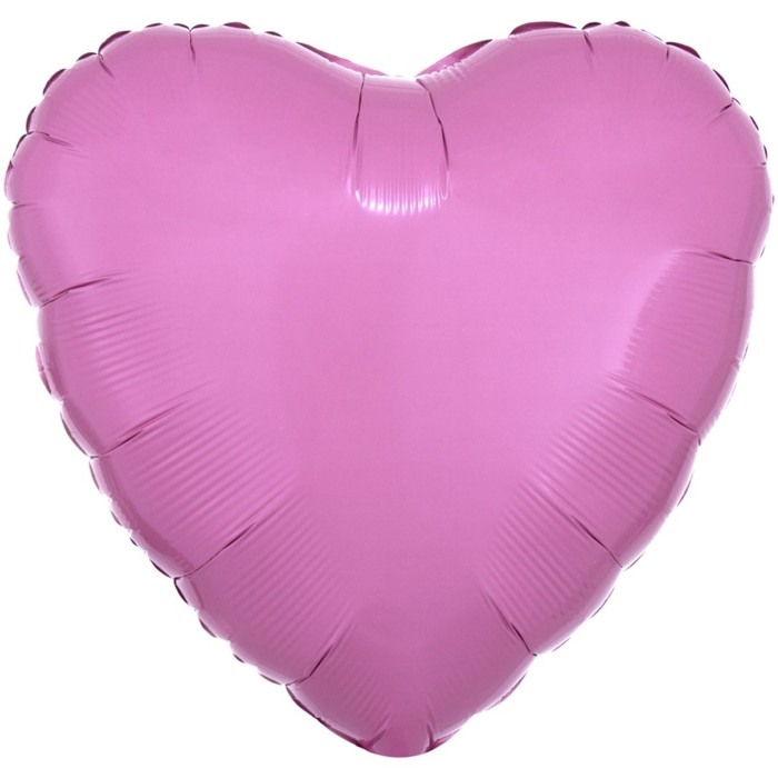 AN Сердце 18" пас. Розовое