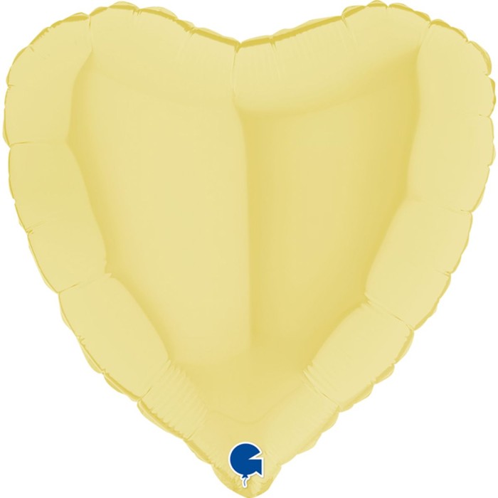 GR Сердце 18" мак. Жёлтое