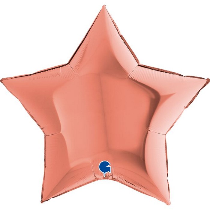 GR Звезда 36" Роз.Золото уп