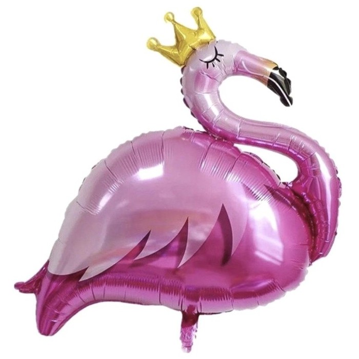 Фламинго с короной 100*80 см
