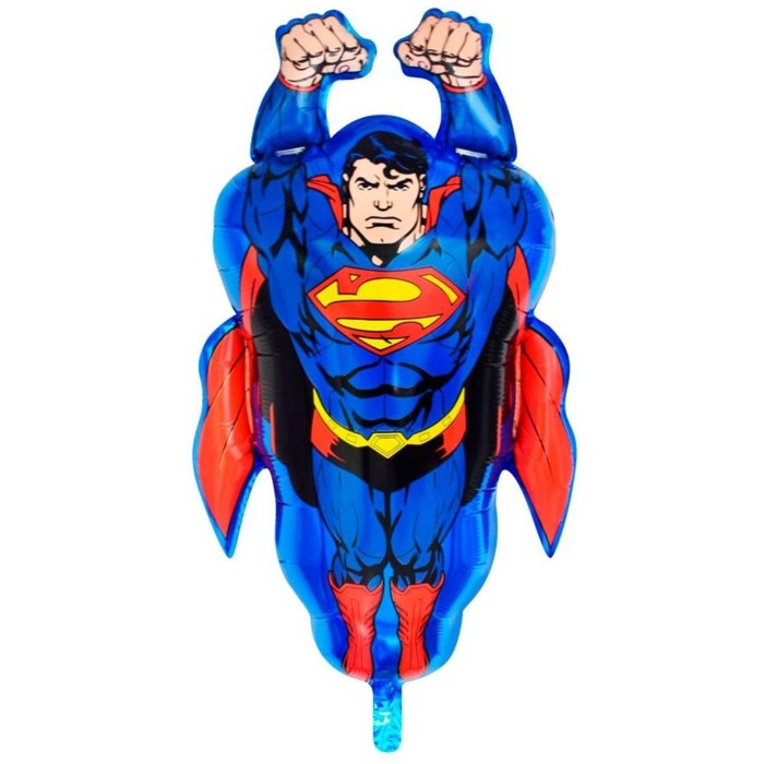 Супермен в полёте 76*51 см