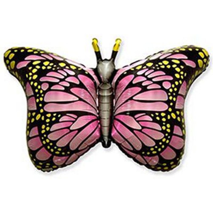 FM Бабочка крылья 56*97 см розовые