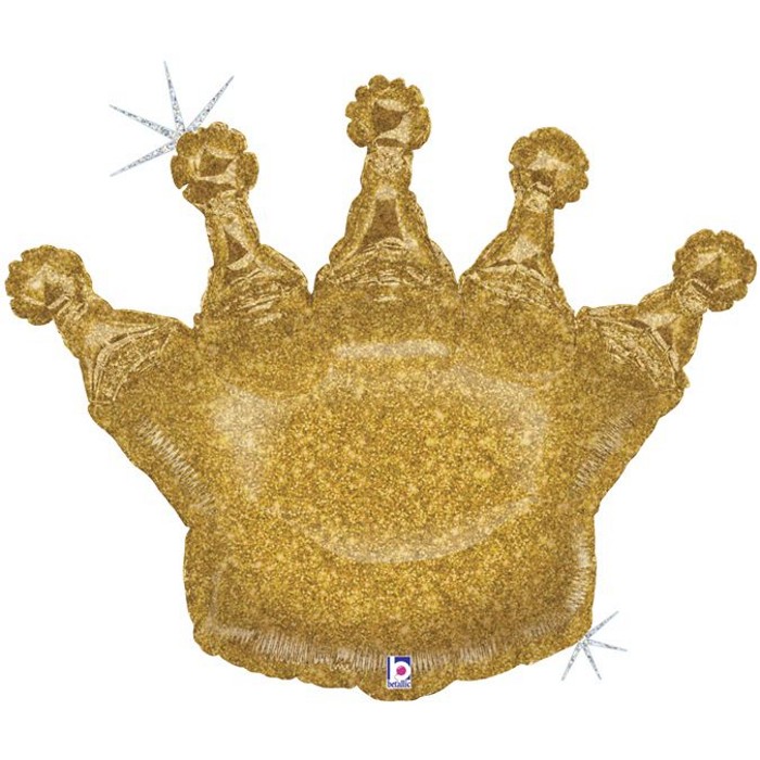 GR Корона голография 61*75 см золото уп