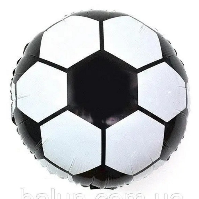 М'яч чорно-білий 43х51см