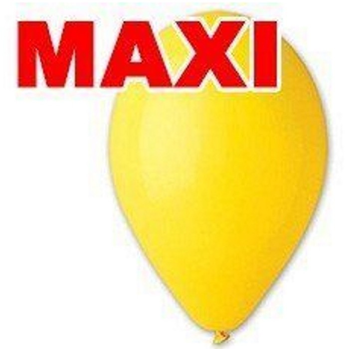 GE MAXI 10" Жёлтый (02) (500 шт)