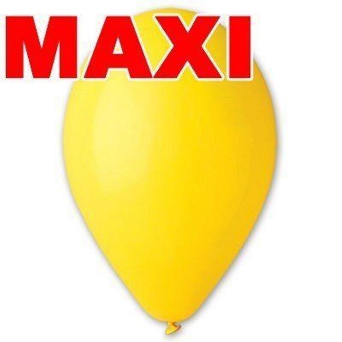 GE MAXI 12" Жёлтый (02) (500 шт)