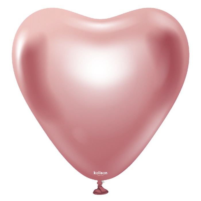 KN Сердце 12" розовое (50 шт)