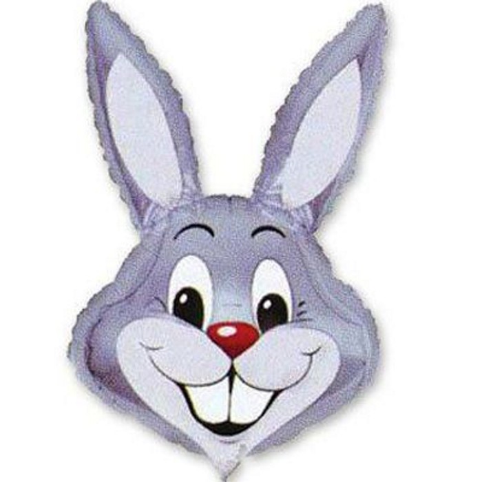FM (мини) Кролик 41*24 см серый
