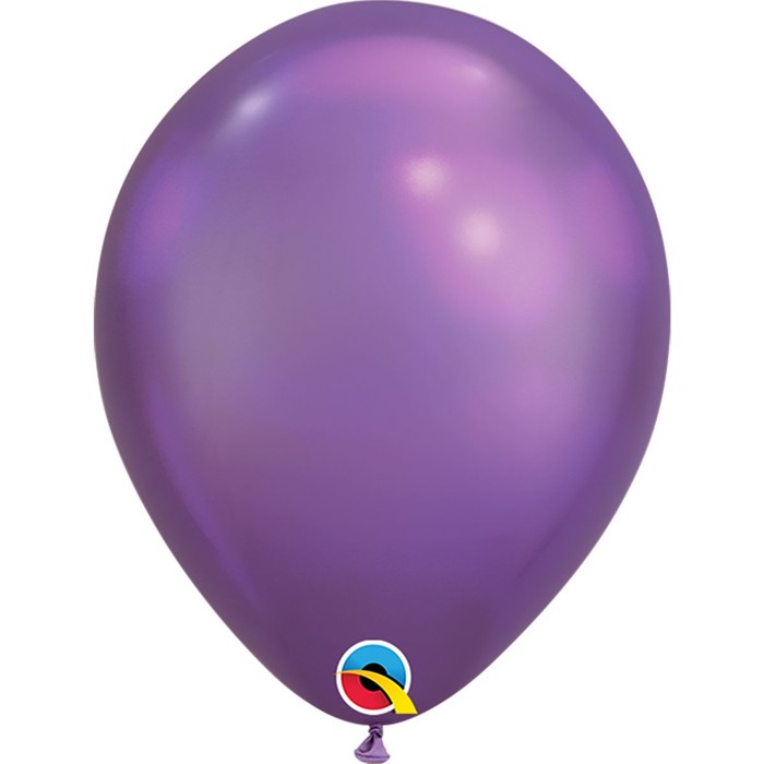 QX 7" хром Фиолетовый (100 шт)