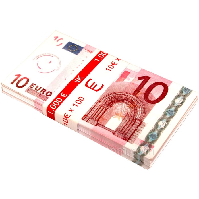 10 евро (сувенир) (80 шт)